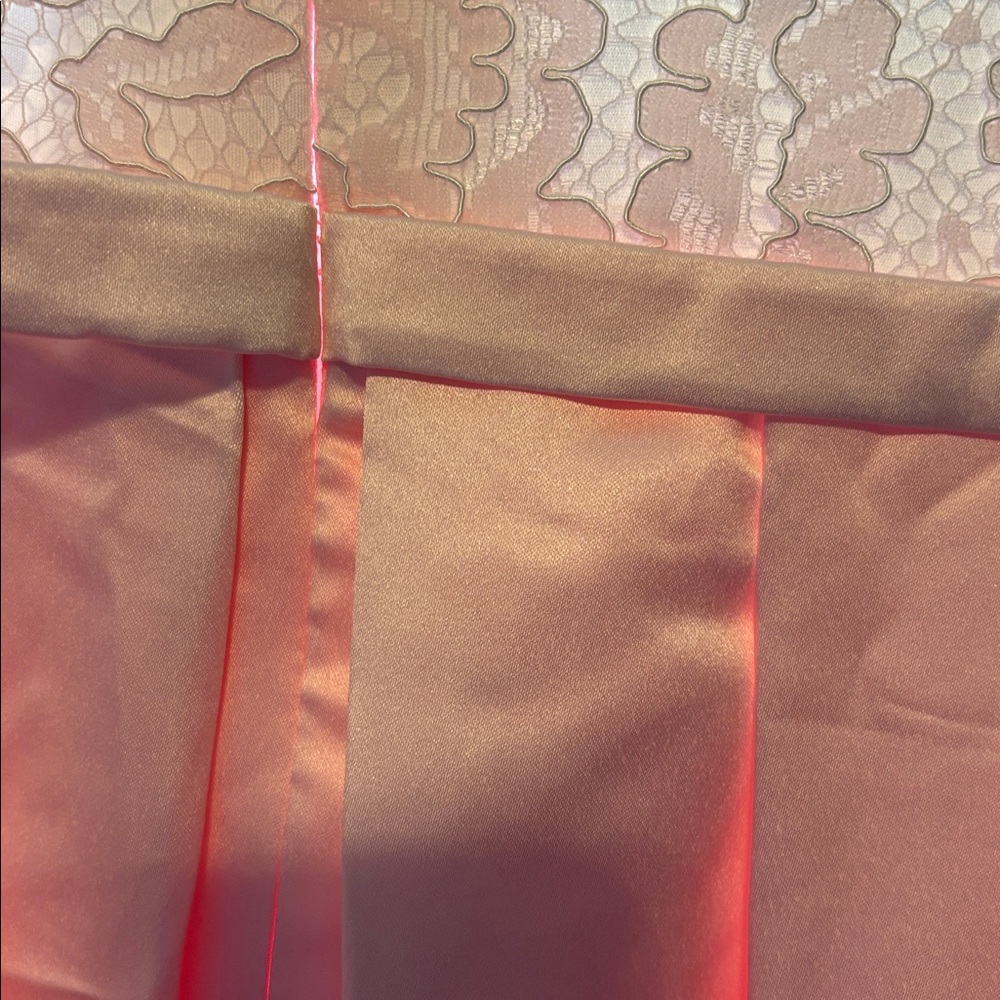 Elegant Pink Evening Gown - Picture 8 of 13